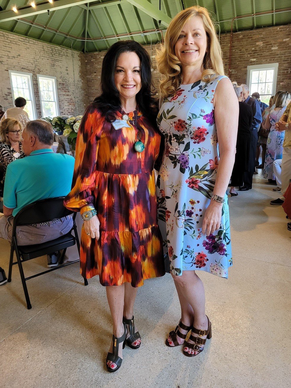 Donna Guzzo, left, and Christine Parrish Stone.